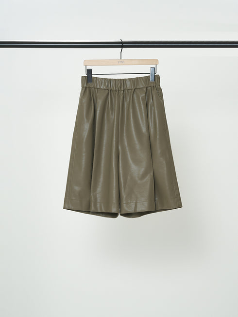FAUX LEATHER HALF PT /Y251-31008